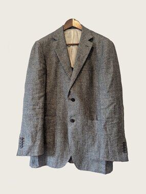 SUITSUPPLY - 100% Linen gray jacket - Sz 50